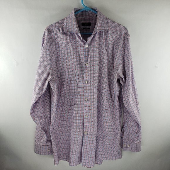Hugo Boss sharp fit dress shirt. 17 34/35 - Picture 1 of 7